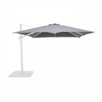 Toile pour parasol d�port� 3x3m anthracite - malaga, brescia et palma