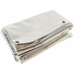 Toile pergola blanc crme 3x3 m lp506pr - garantie 5 ans - bche pergola ou tonnelle tanche en pvc pour ...