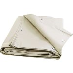 Toile pergola ivoire 4x4 m xp640pr - garantie 10 ans - b�che pergola ou tonnelle �tanche en pvc - made ...