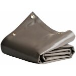 Toile pergola taupe 4x5 m lp640pr - garantie 8 ans - b�che pergola ou tonnelle �tanche en pvc pour terrasse ...