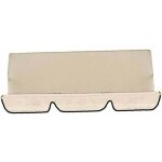 Toile de rechange pour balancelle de jardin tissu r�sistante aux uv, imperm�able, housse du si�ge de ...