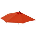Toile de rechange pour parasol demi - rond parla, toile de rechange pour parasol, 300cm tissu / textile ...