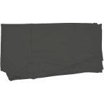 Toile de rechange pour parasol déporté deluxe hhg 693, toile de parasol ronde ø 3m, anthracite sans rabat ... Toile de rechange pour parasol déporté deluxe hhg 693, toile de parasol ronde ø 3m, anthracite sans rabat ...