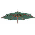 Toile de rechange pour parasol florida, toile de rechange pour parasol, ø 3m polyester 6 baleines, vert ... Toile de rechange pour parasol florida, toile de rechange pour parasol, ø 3m polyester 6 baleines, vert ...