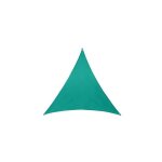 Toile solaire triangle 'anori' - 300 x 300 x 300 cm - polyester - vert - livraison gratuite