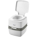 Toilette chimique campa potti qube 21l ? autonome pour camping ? capacit� r�servoir eau propre 15l ? ...
