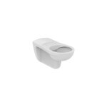 Cuvette de toilette wc suspendu ideal standard rimless en porcelaine blanche - s034801