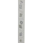 Toise en bois nounours 120 x 12 cm