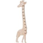 Toise enfant en bois girafe