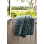Toison d'or - dessus de lit matelass� aspect lav� - froiss� 'angkor' angkor atlantique - 220 x 240 cm ...