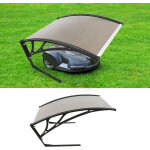 Abri pour tondeuse auvent pour tondeuse � gazon toit de garage pour robot tondeuse 100 78 50cm marron ...