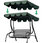 Toit de remplacement toit solaire de rechange balancelle hollywoodienne siège housse de rechange 210x145cm ... Toit de remplacement toit solaire de rechange balancelle hollywoodienne siège housse de rechange 210x145cm ...