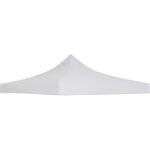 Toit de tente de r�ception 3 x 3 m blanc - inlife