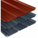 Yousteel - tle bac acier axel light - 0. 50 mm - couverture mtallique - 2100x1000 mm - gris anthracite ...