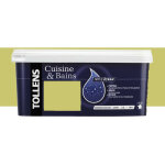 Tollens - peinture acrylique 'cuisine & bains triple ecran' aneth 1, 5 l Tollens - peinture acrylique 'cuisine & bains triple ecran' aneth 1, 5 l