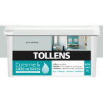 Tollens - peinture cuisine et salle de bain - ultra r�sistante pour murs, boiseries, radiateurs - galet ...