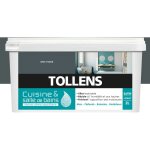 Tollens - peinture cuisine et salle de bain - ultra r�sistante pour murs, boiseries, radiateurs - gris ...