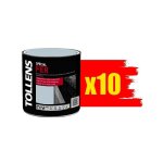 Peinture tollens spcial fer brillante bleu cendr 0, 5l (x10) teinte: bleu cendr