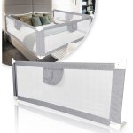 Tolletour - barrire de lit pour enfant 1. 8 mtre(s) barrire de scurit de lit d'enfant polyester ...