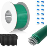 Tolletour c�ble p�riph�rique 100 m pour robot tondeuse avec 350 piquets + 12 connecteurs de c�ble pour ...