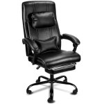 Tolletour - fauteuil gamer - noir - chaise gaming - siège de bureau réglable - avec repose - pieds télescopiqu ... Tolletour - fauteuil gamer - noir - chaise gaming - siège de bureau réglable - avec repose - pieds télescopiqu ...