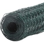 Grillage a poule 10 / 25m grillage clture rigide pour jardin taille des mailles: 27 mm - 0. 5m x 10m ...