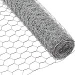 Tolletour - grillage a poule 10 / 25m fil à maille hexagonale pour volière taille des mailles: 27 mm ... Tolletour - grillage a poule 10 / 25m fil à maille hexagonale pour volière taille des mailles: 27 mm ...