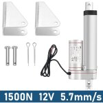 Tolletour - swanew 1500n linaire moteur actionneur actuateur electrique verin dc 12v 200mm
