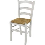 Tommychairs - chaise venezia pour cuisine, bar et salle  manger en style shabby chic, structure en bois ...
