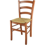 Tommychairs - chaise venice pour cuisine, bar et salle manger, robuste structure en bois de htre peindr ...