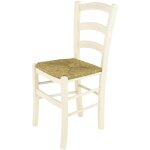 Tommychairs - chaise venice pour cuisine, bar et salle � manger, robuste structure en bois de h�tre peindr� ...