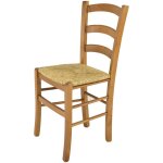Tommychairs - chaise venice pour cuisine, bar et salle  manger, robuste structure en bois de htre peindr ...