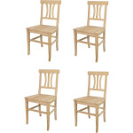 T m c s - tommychairs - set 4 chaises artemisia pour cuisine, bar et salle � manger, robuste structure ...