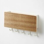 Armoire  cls, porte - courrier en bois et crochet pour bote  cls porte - cls porte - courrier mural ...