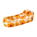 Canap gonflable d'extrieur en tissu oxford pais, peut s'asseoir et s'allonger pour le camping adulte, ...