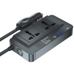 Tonchean - convertisseur de voiture 200w avec 1 alimentation ca convertisseur de voiture 12v � 220v convertiss ...