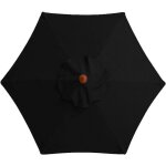 Tonchean housse de rechange pour parasol d'extrieur, pour parasol  6 os, tanche 3m, protection uv, ...