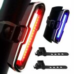 Lampe clignotante et accessoires pour motorisation, 110 lumens feu arrire vlo puissant, lampe vlo ...
