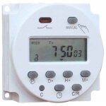 Tonchean - minuterie num�rique � relais, minuterie de laboratoire cn101a 220v mini lcd power timer switch ...