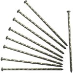 Tonchean - piquets de tente de camping, lot de 20 piquets de bordure en mtal galvanis antirouille, ...