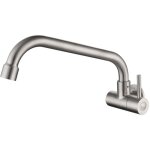 Tonchean - robinet simple froid mural �tendu vadrouille piscine balcon lavabo vadrouille piscine t�te ...