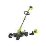 Ryobi - tondeuse 3 - en - 1 18v one + - tondeuse / coupe - bordures / dresse - bord. - coupe 30 cm + ...