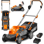 Masko - tondeuse à batterie eco - x10 avec batteries batterie li - ion 4 ah et double chargeur coupe ... Masko - tondeuse à batterie eco - x10 avec batteries batterie li - ion 4 ah et double chargeur coupe ...