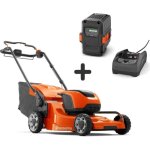 Tondeuse � batterie husqvarna lc347ivx pack 2 batteries