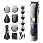 Tondeuse cheveux professionnelle tondeuse barbe pour hommes tondeuse de pr�cision imperm�able multifonctionnel ...