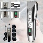 Tondeuse cheveux rechargeable tete de coupe en ceramique affichage led en titane q - l8188