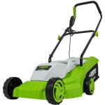 Vito - tondeuse electrique 1200w surface 300m2 coupe 32 cm 3 hauteur de coupe 20 - 65 mm bac 30l