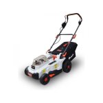 Elem - tondeuse a gazon a batterie 37cm 40v (2x 20v 2ah) - moteur induction - fonction mulching - tde40v37 ... Elem - tondeuse a gazon a batterie 37cm 40v (2x 20v 2ah) - moteur induction - fonction mulching - tde40v37 ...