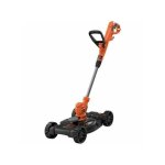 Tondeuse a gazon black + decker outil 3 - en - 1 filaire 550w coupe - bordures besta530cm - qs dresse ...
