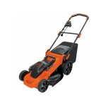 Black&decker - tondeuse a gazon lectrique 48cm lm2000 - qs black + decker - fonction mulching, jection ...